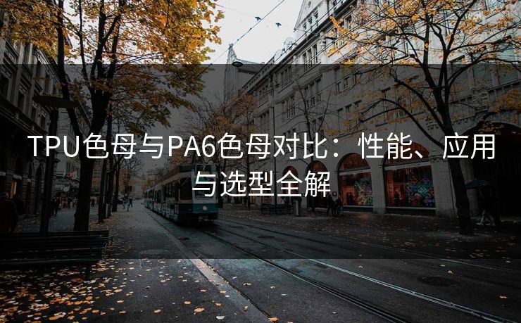 TPU色母与PA6色母对比：性能、应用与选型全解